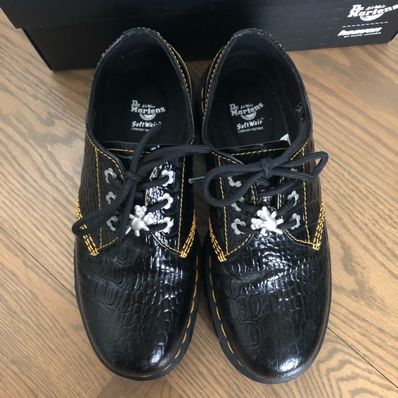 Heaven by Marc Jacobs x Dr. Martens collab crocodile RARE oxfords!! - Picture 2 of 6